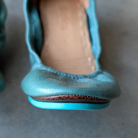 Tieks Pacific Green Ballet Flat size 8 - Picture 4 of 12